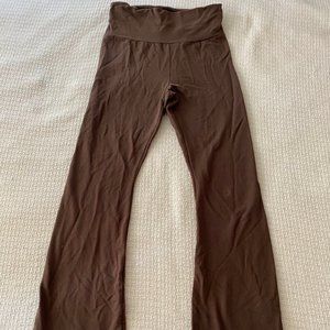 Sunzel Flare Leggings, Crossover Yoga Pants with Tummy Control, High Waisted